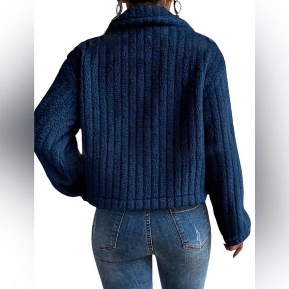 Essnce Flap Detail Button Front
Teddy Jacket - Picture 2 of 2